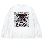 wonder woodsのパキポディウムグラキリス Big Long Sleeve T-Shirt