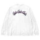 girlsgirlsgirlsのGirls Girls Girls N°01 type-B Big Long Sleeve T-Shirt