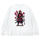 FUMYのSAMURAIプリミット猿 Big Long Sleeve T-Shirt