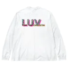 もぐおのLUV DRAGON ビッグシルエットロングスリーブTシャツ