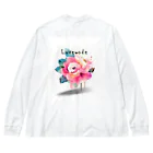 luxemodeのBlossom Bloom Tee ビッグシルエットロングスリーブTシャツ