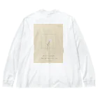 rilybiiの*pale orange *white rainbow flower  Big Long Sleeve T-Shirt