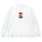 AQUAMETAVERSEのアライグマのお食事　Hime  2530 Big Long Sleeve T-Shirt