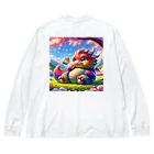 ふわもこパラダイスのルミナリア Big Long Sleeve T-Shirt