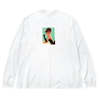 AQUAMETAVERSEのティファニーでお茶を　Hime  2530 Big Long Sleeve T-Shirt