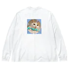 保護ねこねっこ倶楽部のスピードスターにゃんこ Big Long Sleeve T-Shirt