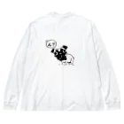 ブヒーズのSNUB NOSE DOGS　ん？ぱぐ Big Long Sleeve T-Shirt