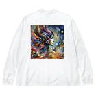 omotiyasandayoの未来女性 Big Long Sleeve T-Shirt