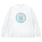 HAIR & COLOR SALON 80【HARE】の80マスコットキャラ Big Long Sleeve T-Shirt