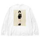 owl's shopのペールカラー Big Long Sleeve T-Shirt