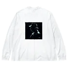 yuyupopo44のSilhouetteStrength Big Long Sleeve T-Shirt