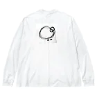 White-Holeのライトランゲージアート Big Long Sleeve T-Shirt