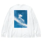 IMABURAIのClimbing the clouds Big Long Sleeve T-Shirt