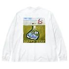 有明ガタァ商会の巣穴のガタゴロウ SAFTY STAY Big Long Sleeve T-Shirt