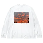 610さんの秋の夕焼け Big Long Sleeve T-Shirt