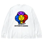 seulepossibilityの喜怒哀楽米商 Big Long Sleeve T-Shirt