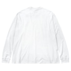 レトロ屋のorange/□ Big Long Sleeve T-Shirt