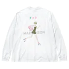 MAZI POISONのMAZI POISON T No.2 ビッグシルエットロングスリーブTシャツ