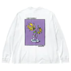 coco70のylang-ylang L/S T-shirt by coco70 ビッグシルエットロングスリーブTシャツ