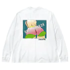 coco70のEat me L/S T-shirt by coco70 ビッグシルエットロングスリーブTシャツ