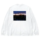 きゅーぴー。の朝焼け。 Big Long Sleeve T-Shirt