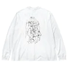 yunoの馬 Big Long Sleeve T-Shirt