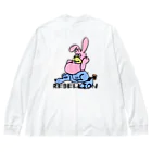 BOREDAMNのREBELLION Big Long Sleeve T-Shirt