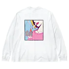 Hironoriのタバコちゃん Big Long Sleeve T-Shirt