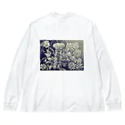 じゆうほんぽうの視野 Big Long Sleeve T-Shirt