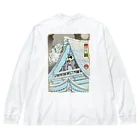 nidan-illustrationの"女雪宮・冬" #2 Big Long Sleeve T-Shirt