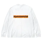 atyourownriskのatyourownrisk ビッグシルエットロングスリーブTシャツ