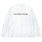 マルエムの愛と平和　-ラプアンドピース- Big Long Sleeve T-Shirt