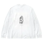 crystal unicaのガネシュヒマール　水晶 Big Long Sleeve T-Shirt