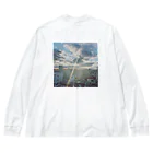 Hibino seikatsu store.のday 01 Big Long Sleeve T-Shirt