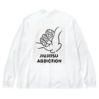 ADD JIUJITSUのjiujitsu addiction ビッグシルエットロングスリーブTシャツ