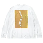 sakamoonの脊椎モチーフ Big Long Sleeve T-Shirt