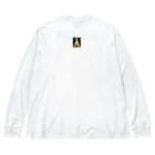 知恵袋のウマ、馬。uma? Big Long Sleeve T-Shirt