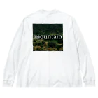 アウトドアブランドのmountain ビッグシルエットロングスリーブTシャツ