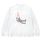 POPEYEの店のロードコーン Big Long Sleeve T-Shirt