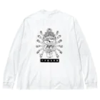 Mahora house の仏シリーズ Big Long Sleeve T-Shirt