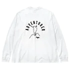 ちゃんまゆの誰もが冒険家グッズ（白丸ver) Big Long Sleeve T-Shirt