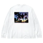 boracayjapan goods storeのボラカイビーチ Big Long Sleeve T-Shirt