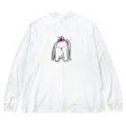 sasasoのもふもふのお友達 Big Long Sleeve T-Shirt