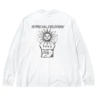 Special DeliveryのSpecial delivery tarot monotone Big Long Sleeve T-Shirt