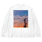 クロウサギ王の清水の夕暮れ Big Long Sleeve T-Shirt