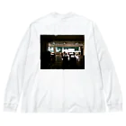 枠T専門店『Frame』の写真枠T/廃墟の事務所 Big Long Sleeve T-Shirt