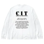 CITグッズ売り場のスタンダードロゴ Big Long Sleeve T-Shirt