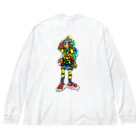 ◆◆◆◆ OCO's SHOP ◆◆◆◆【POP ART】の🌈Play well Play well Big Long Sleeve T-Shirt