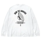 ワールドエンド ヒッチハイクの往古来今謂之宙、四方上下謂之宇 view  the universe Big Long Sleeve T-Shirt