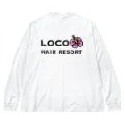 LOCO.AYAのLOCO HAIR RESORTオリジナルグッズ ビッグシルエットロングスリーブTシャツ